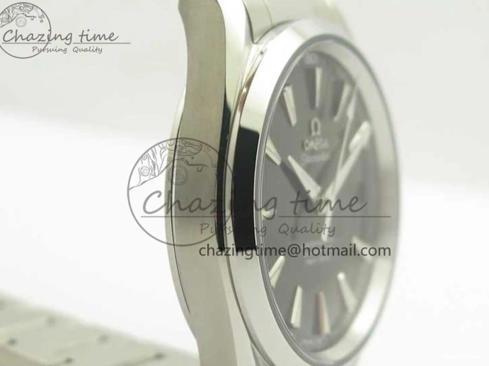 0508 Aqua Terra 150M SS VSF 1:1 Best Edition Gray Textured Dial on SS Bracelet A8500 Super Clone MultiPurpose 8039